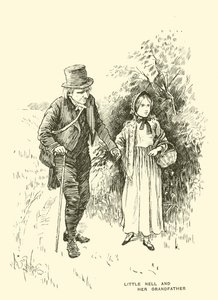 リトルネルと彼女の祖父 作： Harold Copping